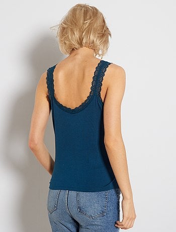 Débardeur en dentelle - Kiabi