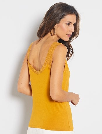 Débardeur en dentelle - Kiabi
