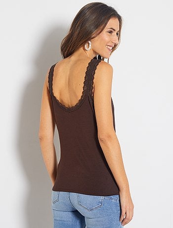 Débardeur en dentelle - Kiabi