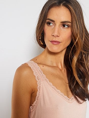 Débardeur en dentelle - Kiabi