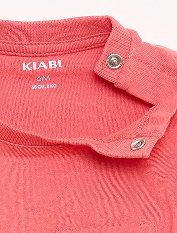 Débardeur en jersey de coton avec poche poitrine