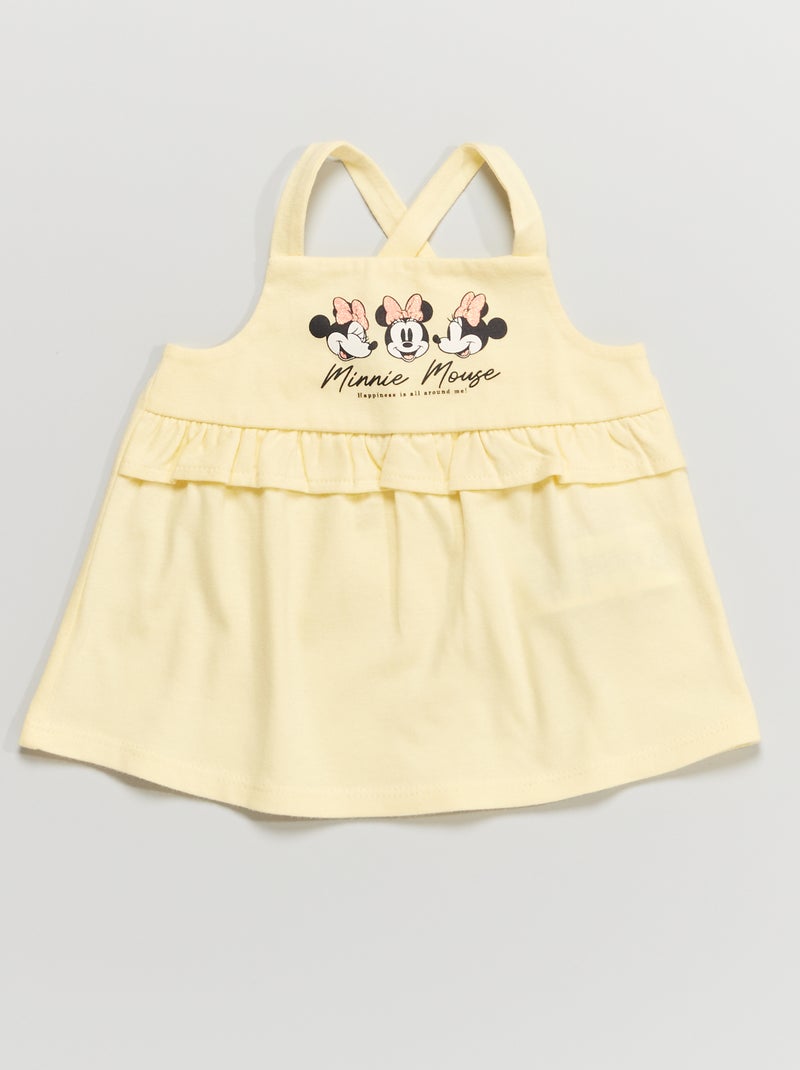 Débardeur en jersey 'Disney' Jaune - Kiabi