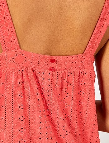 Débardeur en maille ajourée - Kiabi