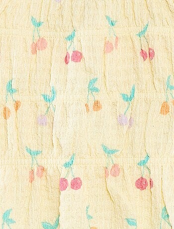 Débardeur en maille gaufrée