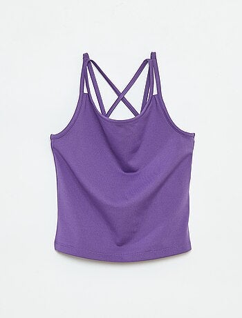 Débardeur en matière stretch