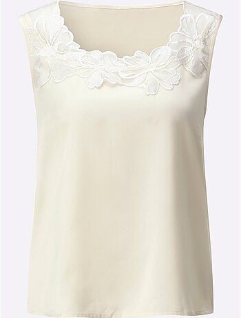 Débardeur En Satin élégant - Taille Standard - Helline