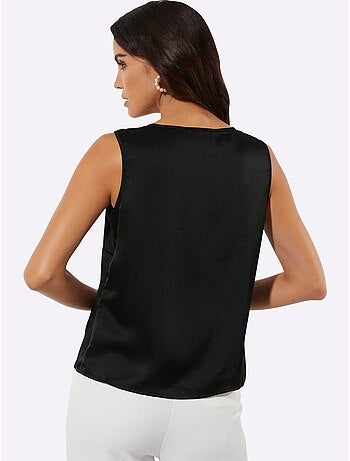 Débardeur En Satin élégant - Taille Standard - Helline