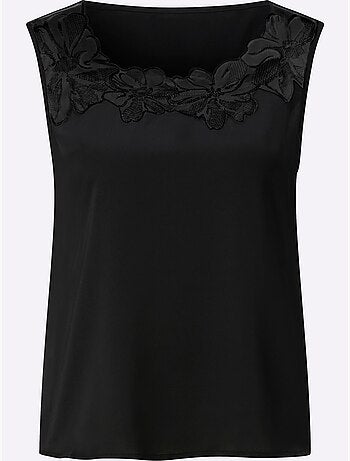 Débardeur En Satin élégant - Taille Standard - Helline