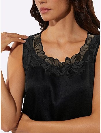 Débardeur En Satin élégant - Taille Standard - Helline