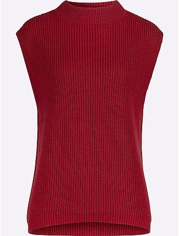 Débardeur En Tricot 30% Laine Vierge (mérinos) - Taille Standard - Witt