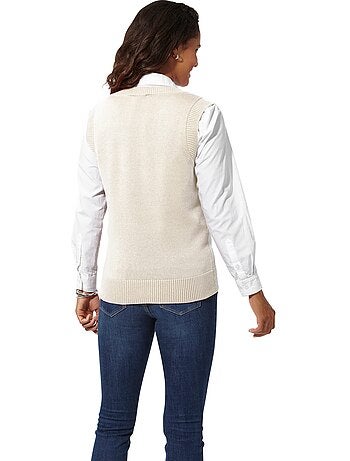 Débardeur En Tricot 50% Coton - Taille Standard - Witt