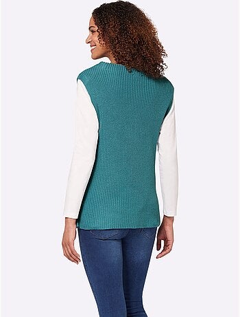 Débardeur en tricot 50% coton - taille standard - witt