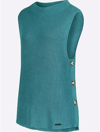 Débardeur en tricot 50% coton - taille standard - witt
