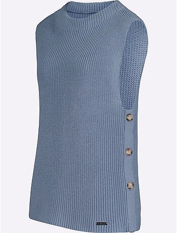 Débardeur en tricot 50% coton - taille standard - witt