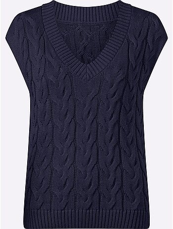 Débardeur En Tricot 50% Coton - Taille Standard - Witt