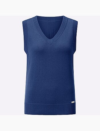 Débardeur En Tricot 50% Coton - Taille Standard - Witt