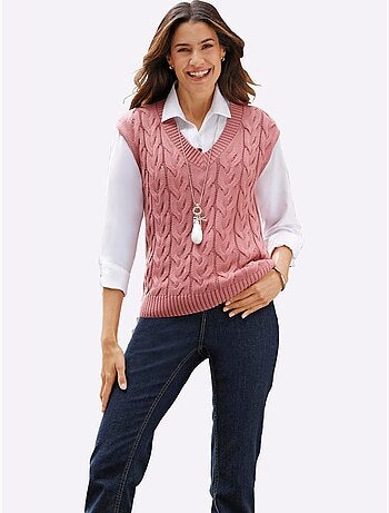 Débardeur En Tricot 50% Coton - Taille Standard - Witt