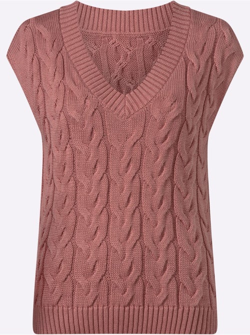 Débardeur En Tricot 50% Coton - Taille Standard - Witt - Kiabi Débardeur En Tricot 50% Coton - Taille Standard - Witt - Kiabi