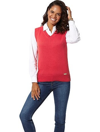 Débardeur En Tricot 50% Coton - Taille Standard - Witt