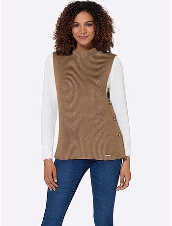 Débardeur en tricot 50% coton - taille standard - witt
