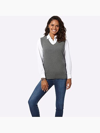 Débardeur En Tricot 50% Coton - Taille Standard - Witt