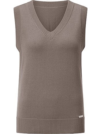 Débardeur En Tricot 50% Coton - Taille Standard - Witt