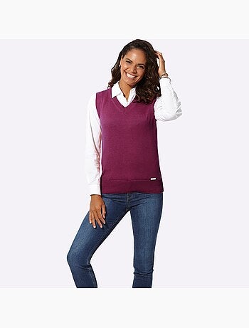 Débardeur En Tricot 50% Coton - Taille Standard - Witt