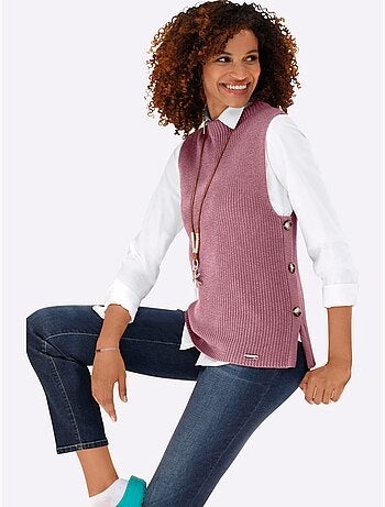 Débardeur en tricot 50% coton - taille standard - witt