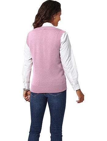 Débardeur En Tricot 50% Coton - Taille Standard - Witt