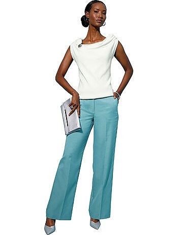 Débardeur En Tricot Avec Viscose (ecovero) - Taille Standard - helline