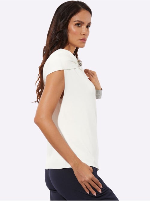 Débardeur En Tricot Avec Viscose (ecovero) - Taille Standard - Helline - Kiabi Débardeur En Tricot Avec Viscose (ecovero) - Taille Standard - Helline - Kiabi
