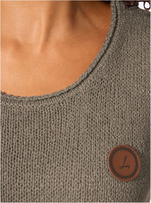 Débardeur En Tricot Bords Roulés - Taille Standard - Witt - Kiabi Débardeur En Tricot Bords Roulés - Taille Standard - Witt - Kiabi