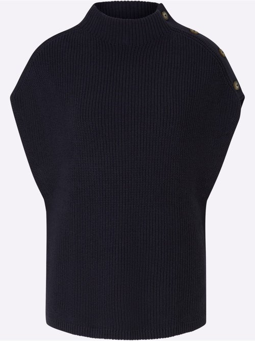Débardeur En Tricot Col Montant - Taille Standard - Helline - Kiabi Débardeur En Tricot Col Montant - Taille Standard - Helline - Kiabi