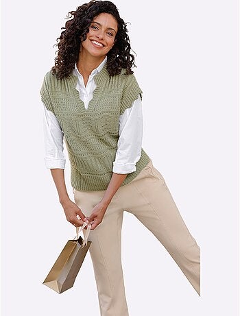 Débardeur En Tricot Doux Et Chaud - Taille Standard - Witt