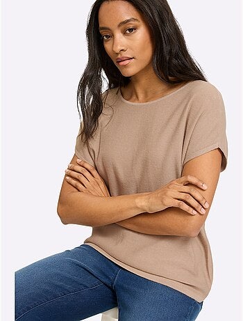 Débardeur En Tricot Largeur Confort - Taille Standard - Helline