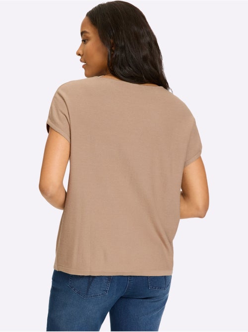 Débardeur En Tricot Largeur Confort - Taille Standard - Helline - Kiabi Débardeur En Tricot Largeur Confort - Taille Standard - Helline - Kiabi
