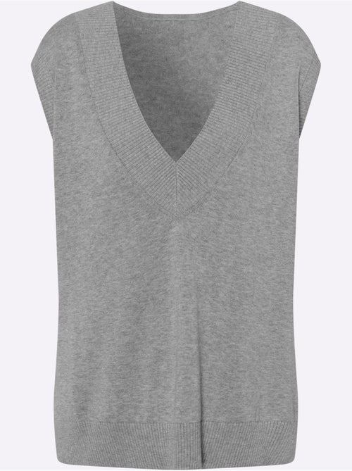 Débardeur En Tricot Pur Coton - Taille Standard - Helline - Kiabi