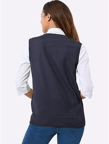 Débardeur En Tricot Pur Coton - Taille Standard - Witt