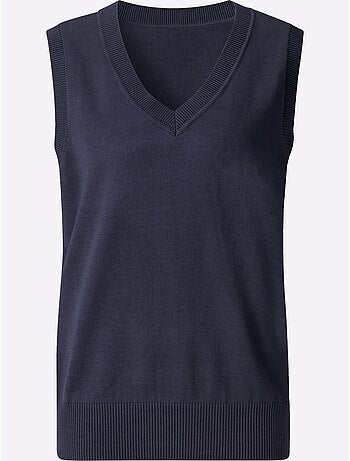 Débardeur En Tricot Pur Coton - Taille Standard - Witt