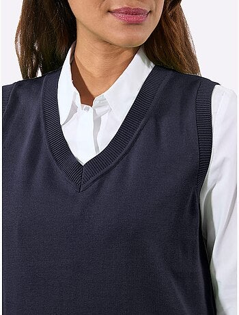 Débardeur En Tricot Pur Coton - Taille Standard - Witt