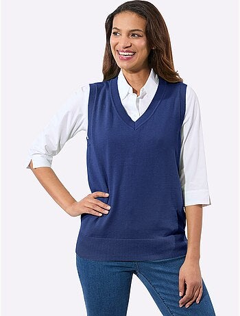Débardeur En Tricot Pur Coton - Taille Standard - Witt