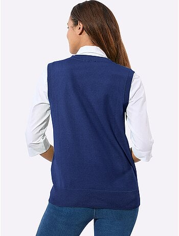Débardeur En Tricot Pur Coton - Taille Standard - Witt