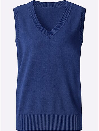 Débardeur En Tricot Pur Coton - Taille Standard - Witt