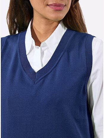 Débardeur En Tricot Pur Coton - Taille Standard - Witt