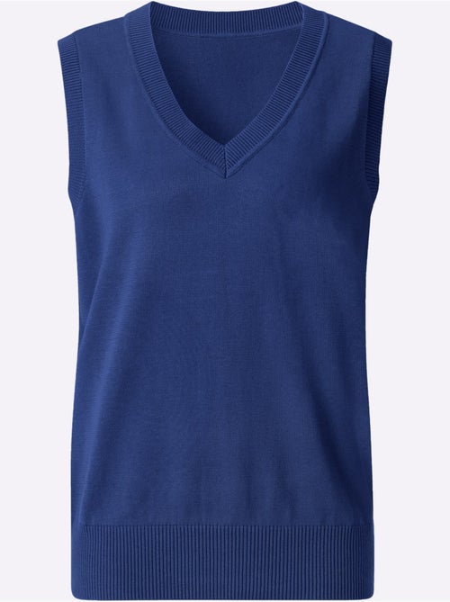 Débardeur En Tricot Pur Coton - Taille Standard - Witt - Kiabi