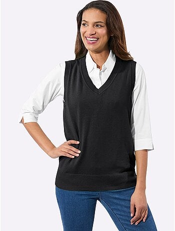 Débardeur En Tricot Pur Coton - Taille Standard - Witt