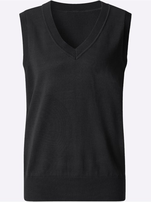 Débardeur En Tricot Pur Coton - Taille Standard - Witt - Kiabi