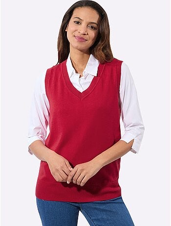 Débardeur En Tricot Pur Coton - Taille Standard - Witt