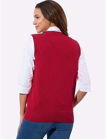 Débardeur En Tricot Pur Coton - Taille Standard - Witt