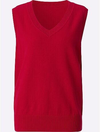 Débardeur En Tricot Pur Coton - Taille Standard - Witt